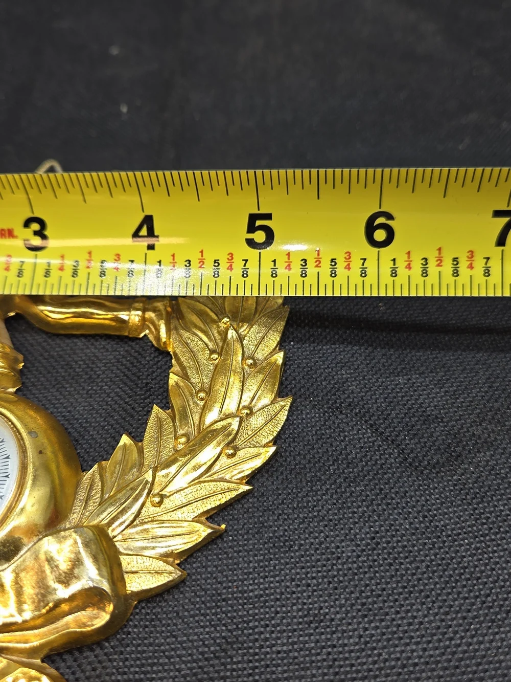 Gold Bowling Wall Thermometer - Decorative Home Wall Decor